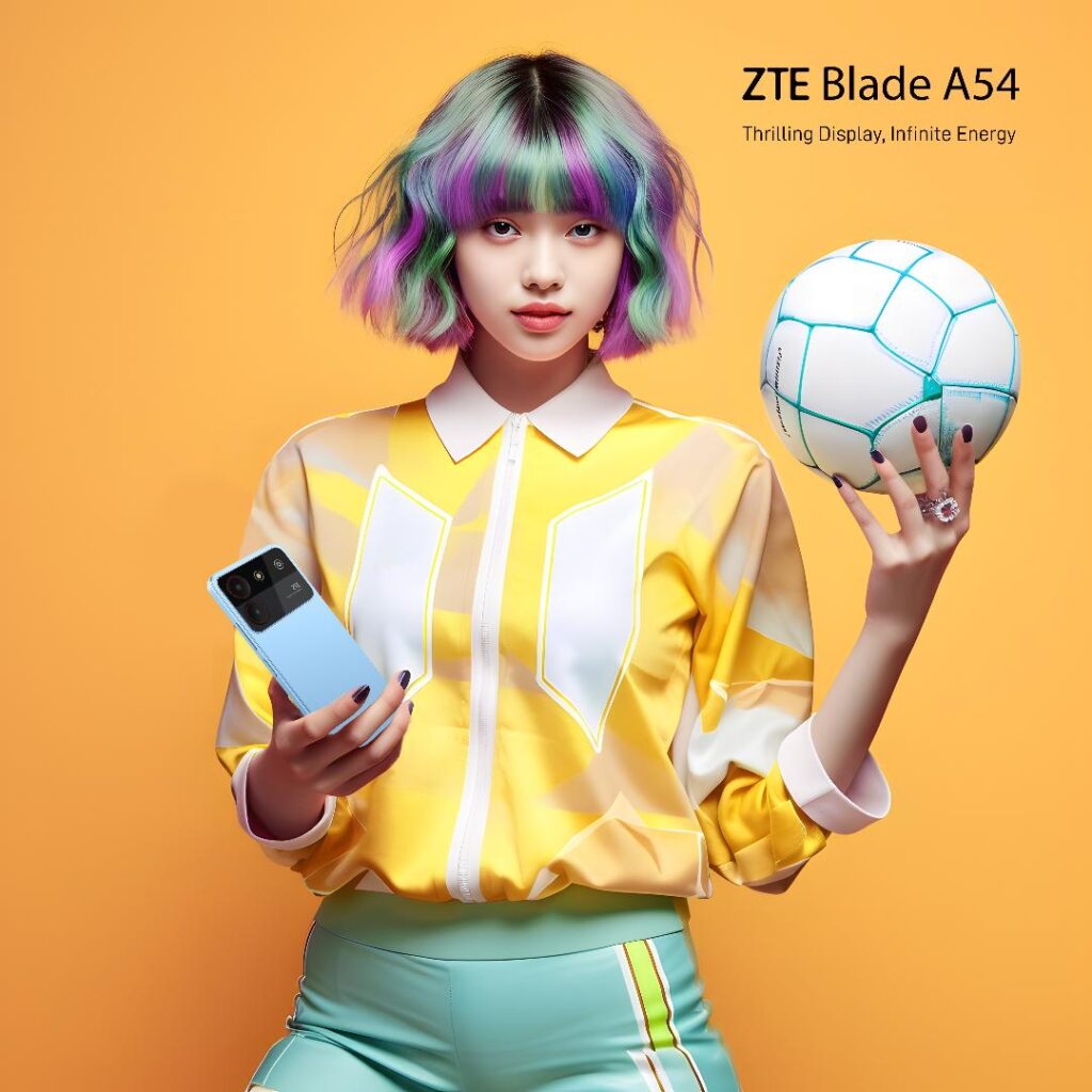 Kegiatan Multitasking dan Gaya Hidup Disatukan dalam Smartphone ZTE Blade A54