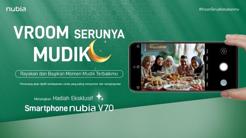 Momen Istimewa Bisa Diperoleh Pengguna, nubia Kampanye Vroom Terus Kebaikanmu